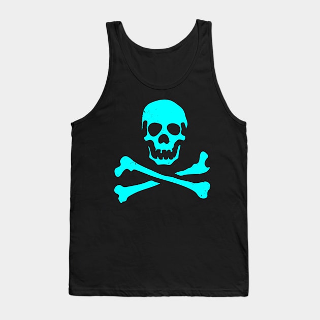 Crossbones Tank Top by TeeNoir